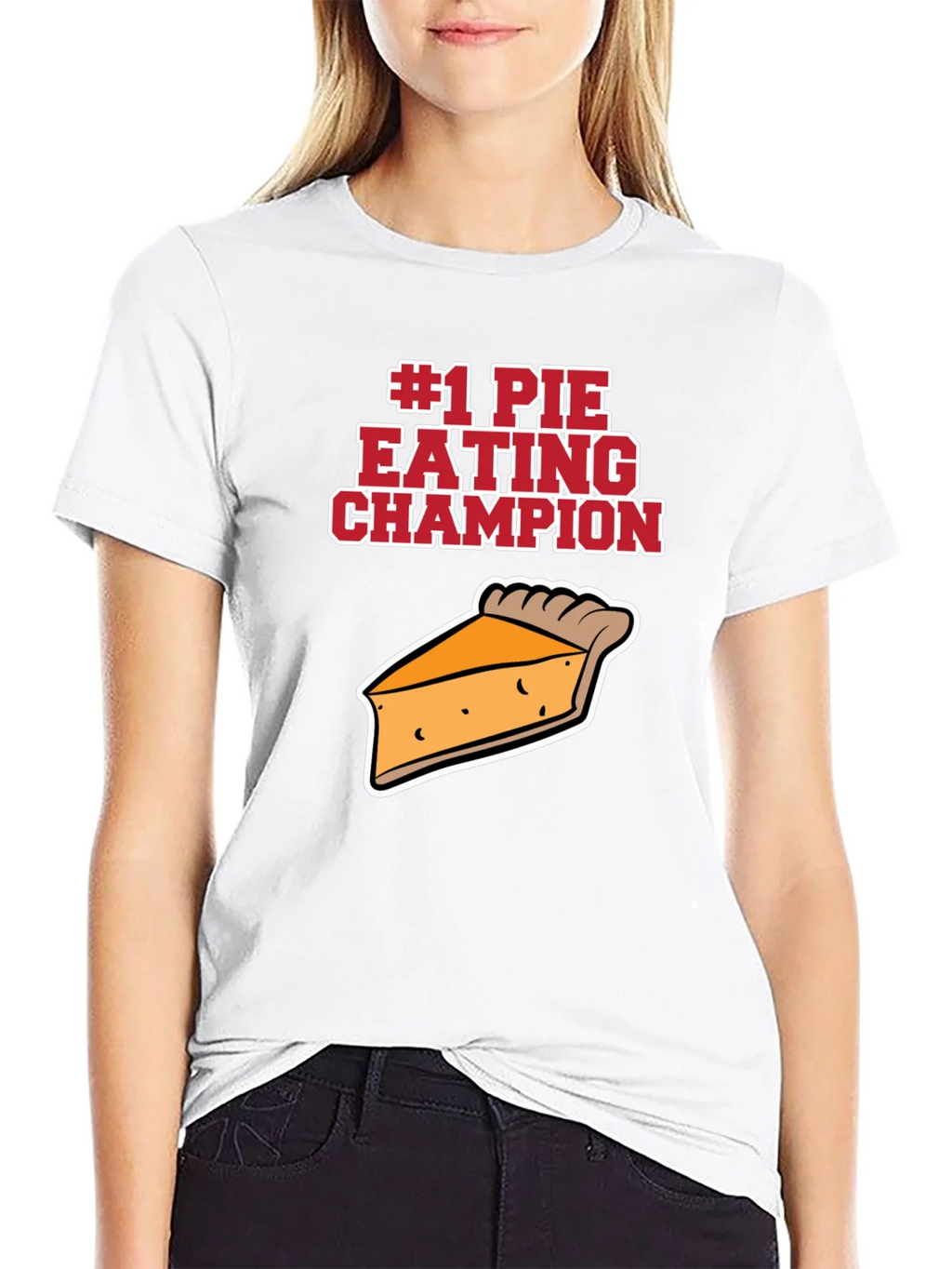 #1 Pie Eating Champion Funny Food T-Shirt