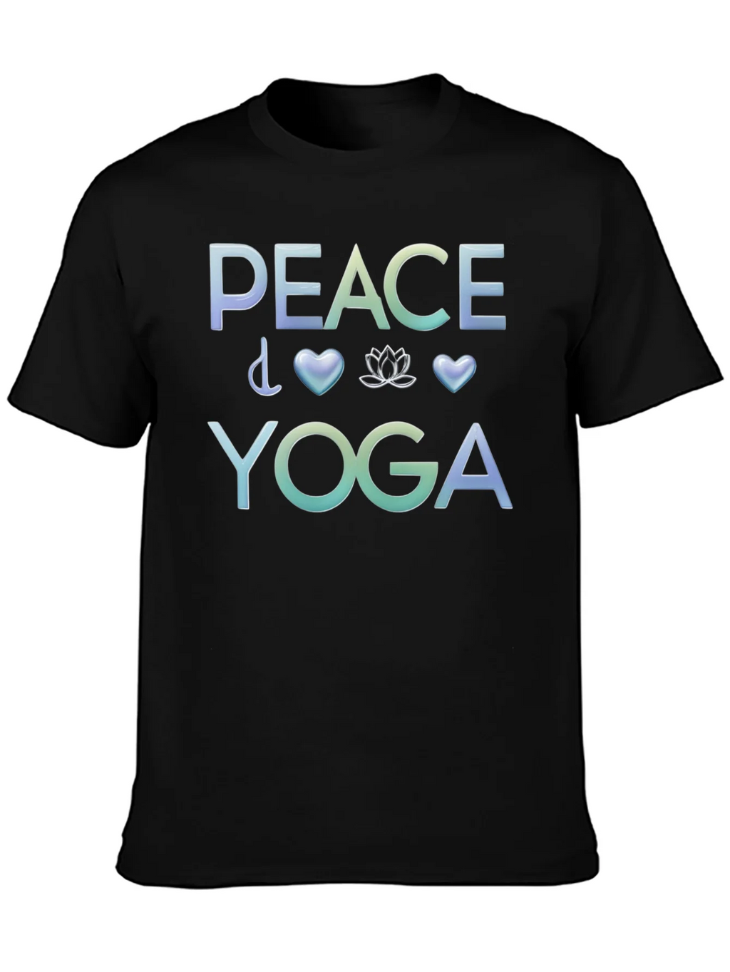 Peace Yoga Graphic T-Shirt