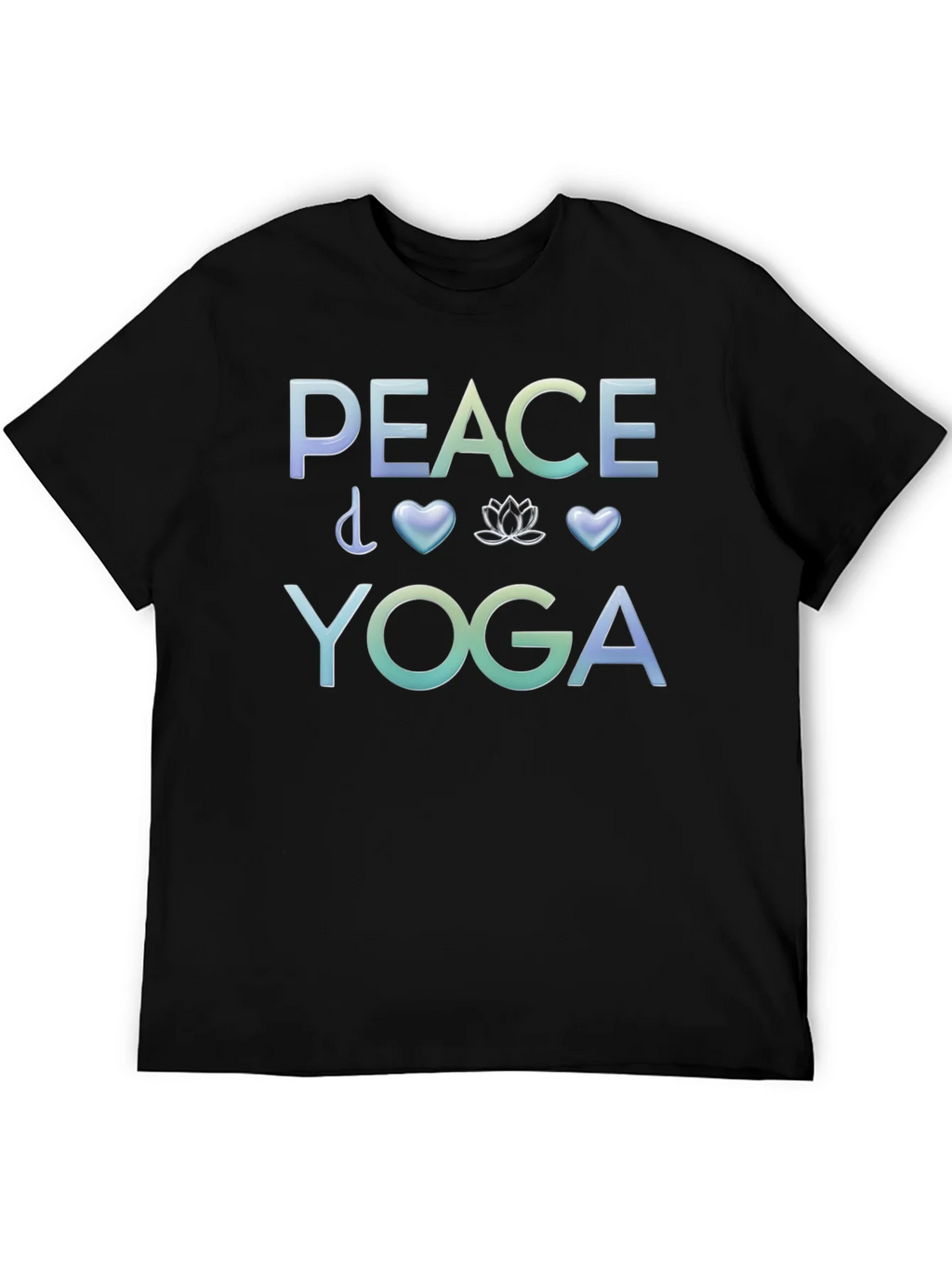 Peace Yoga Graphic T-Shirt