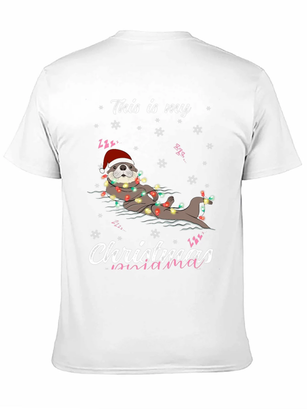 Christmas Mama Otter T-Shirt