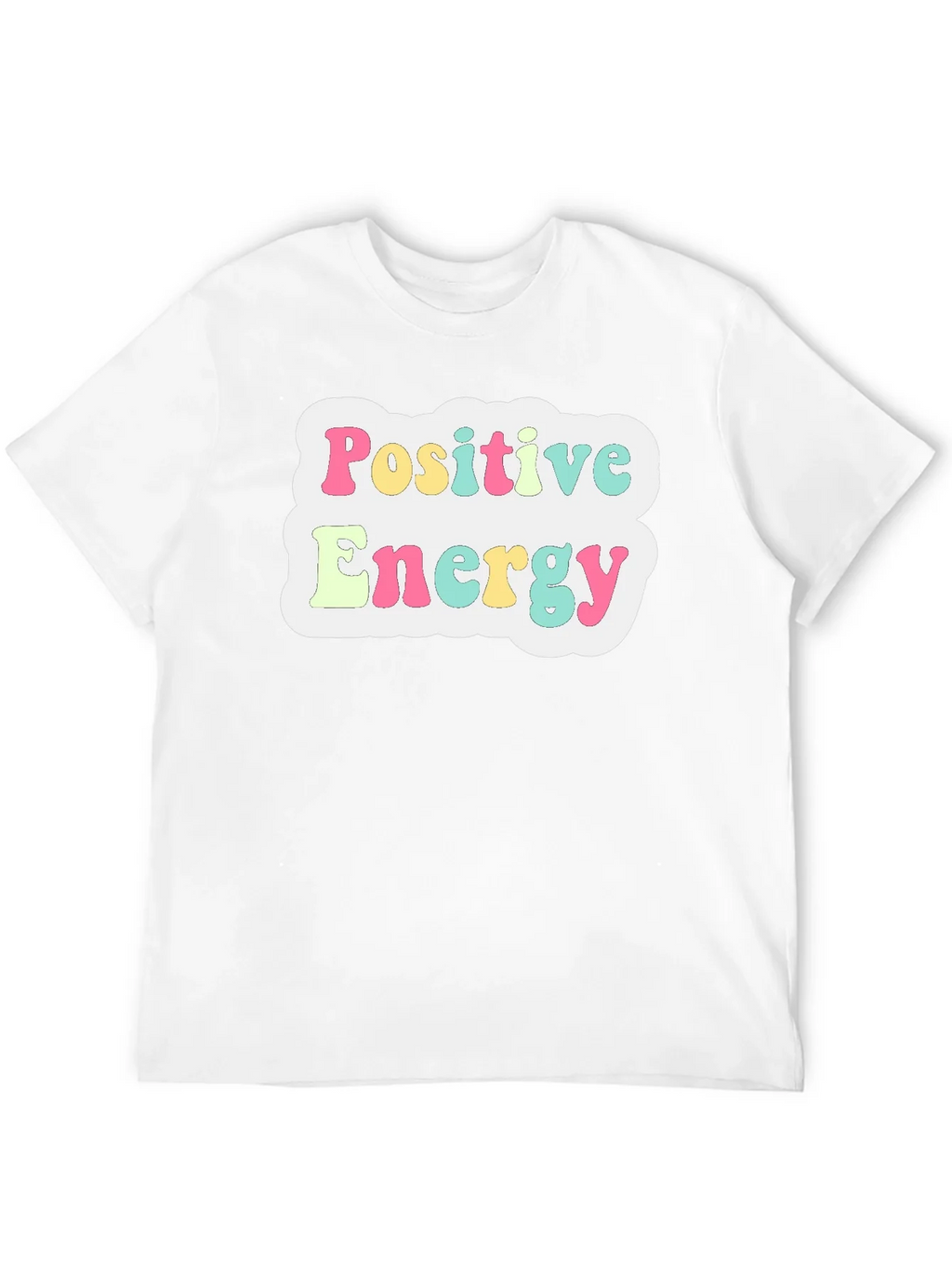 Positive Energy T-Shirt - Retro Style