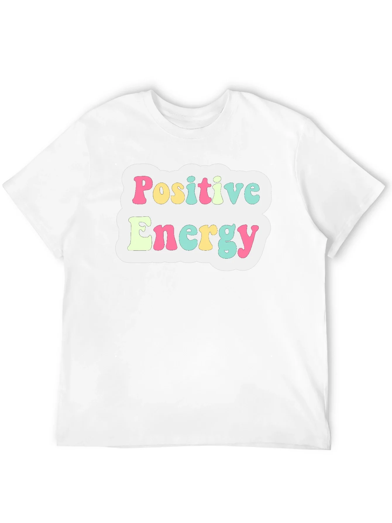 Positive Energy T-Shirt - Retro Style