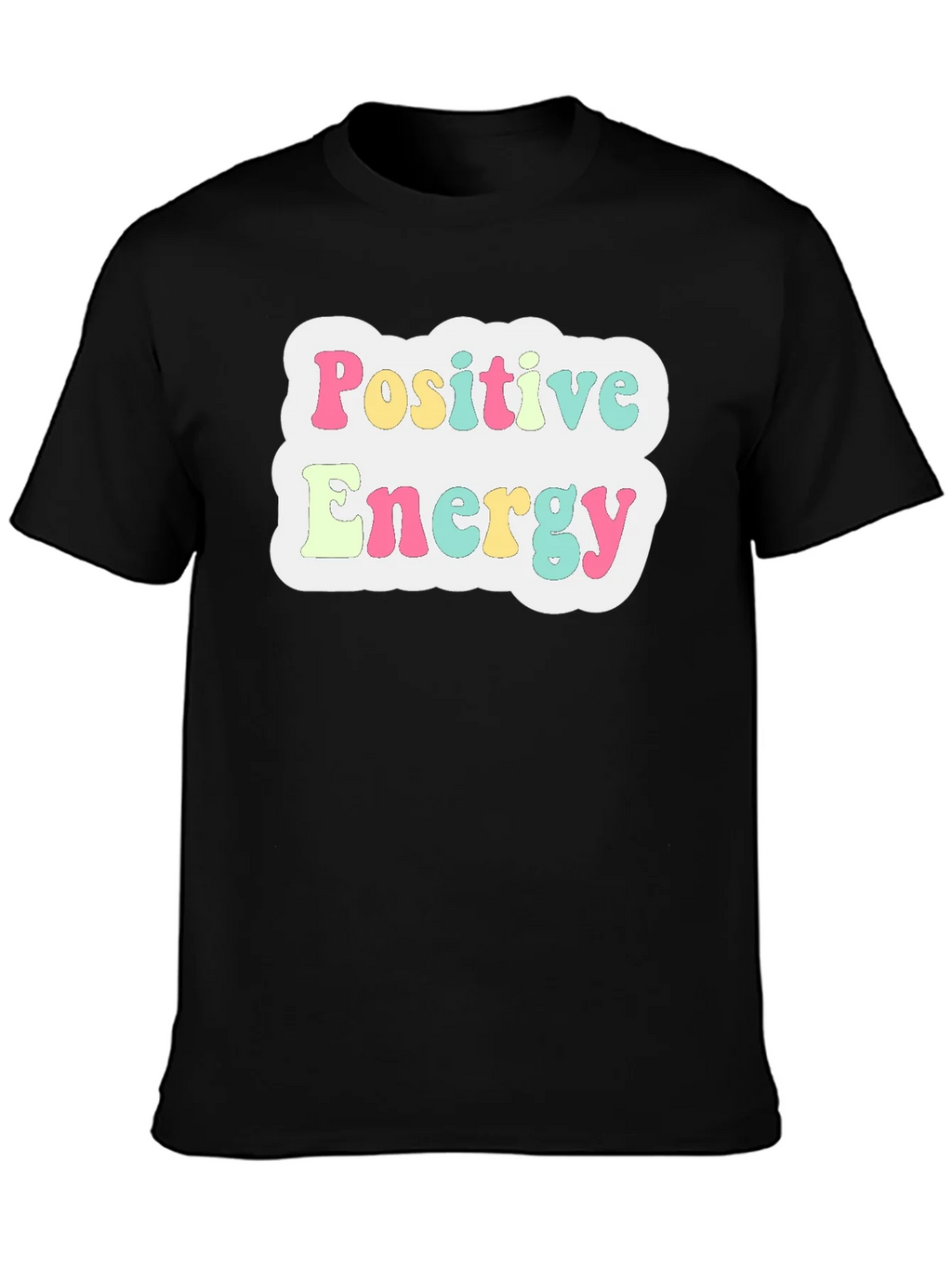 Positive Energy T-Shirt - Retro Style