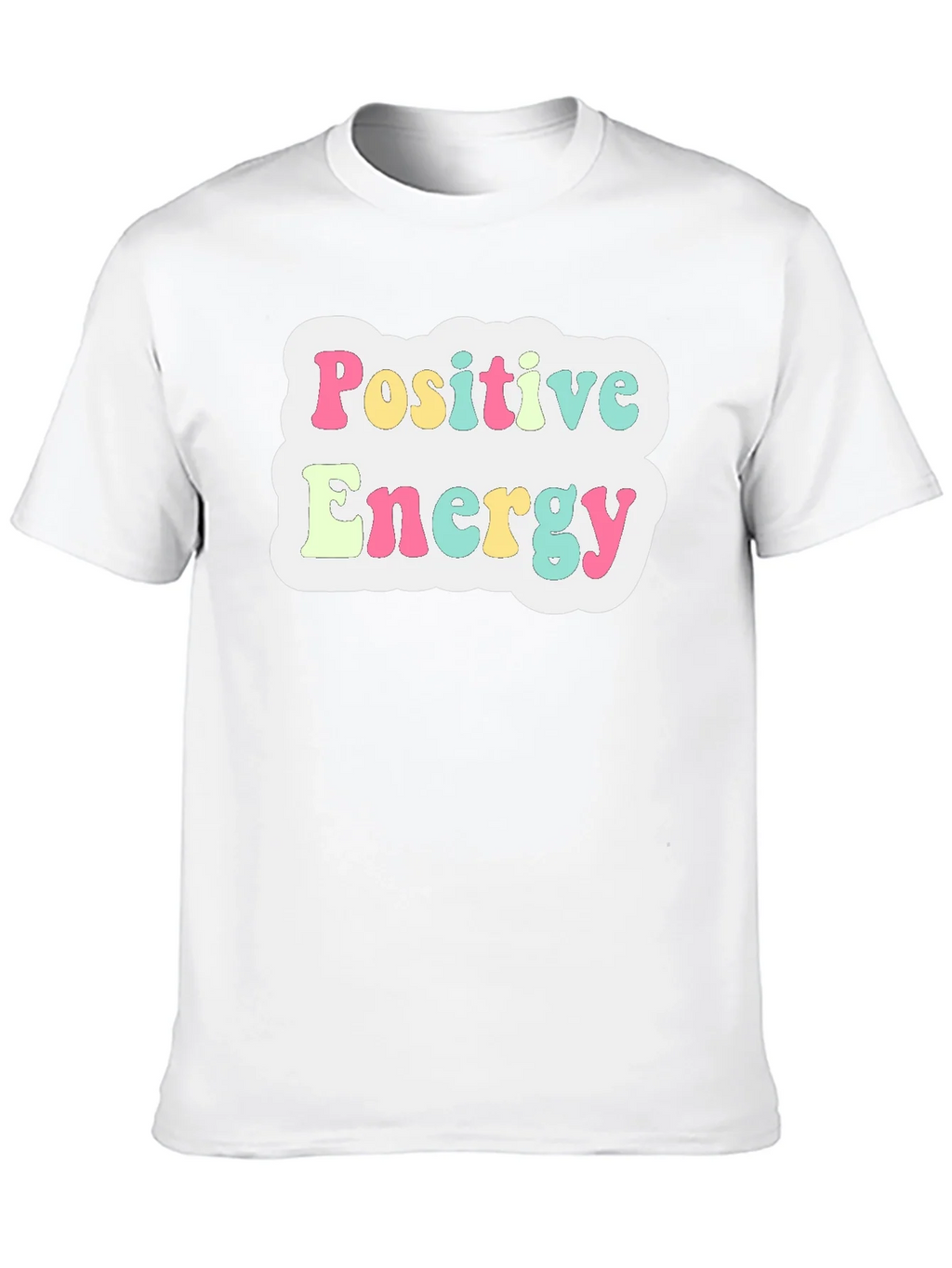 Positive Energy T-Shirt - Retro Style