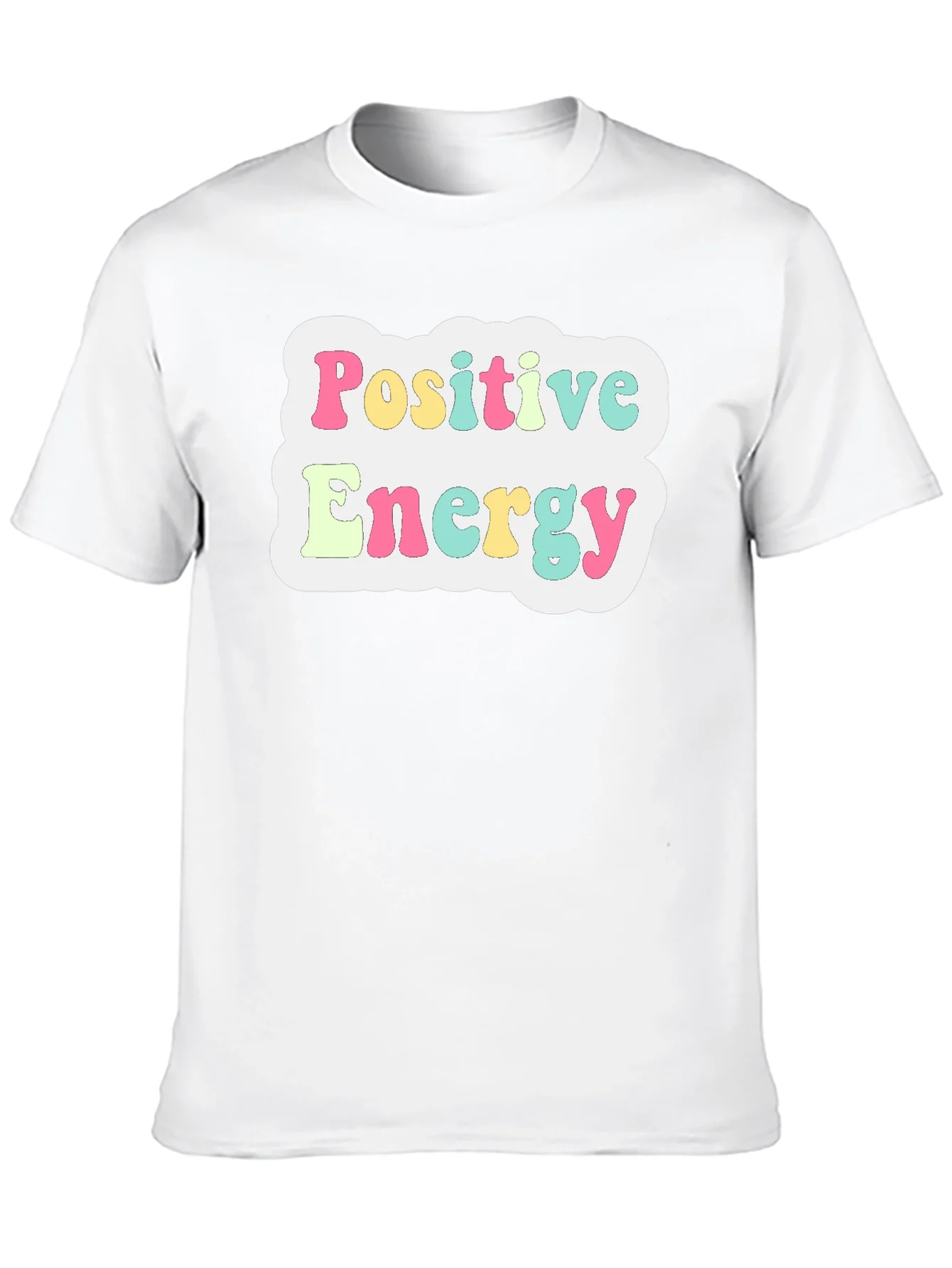 Positive Energy T-Shirt - Retro Style