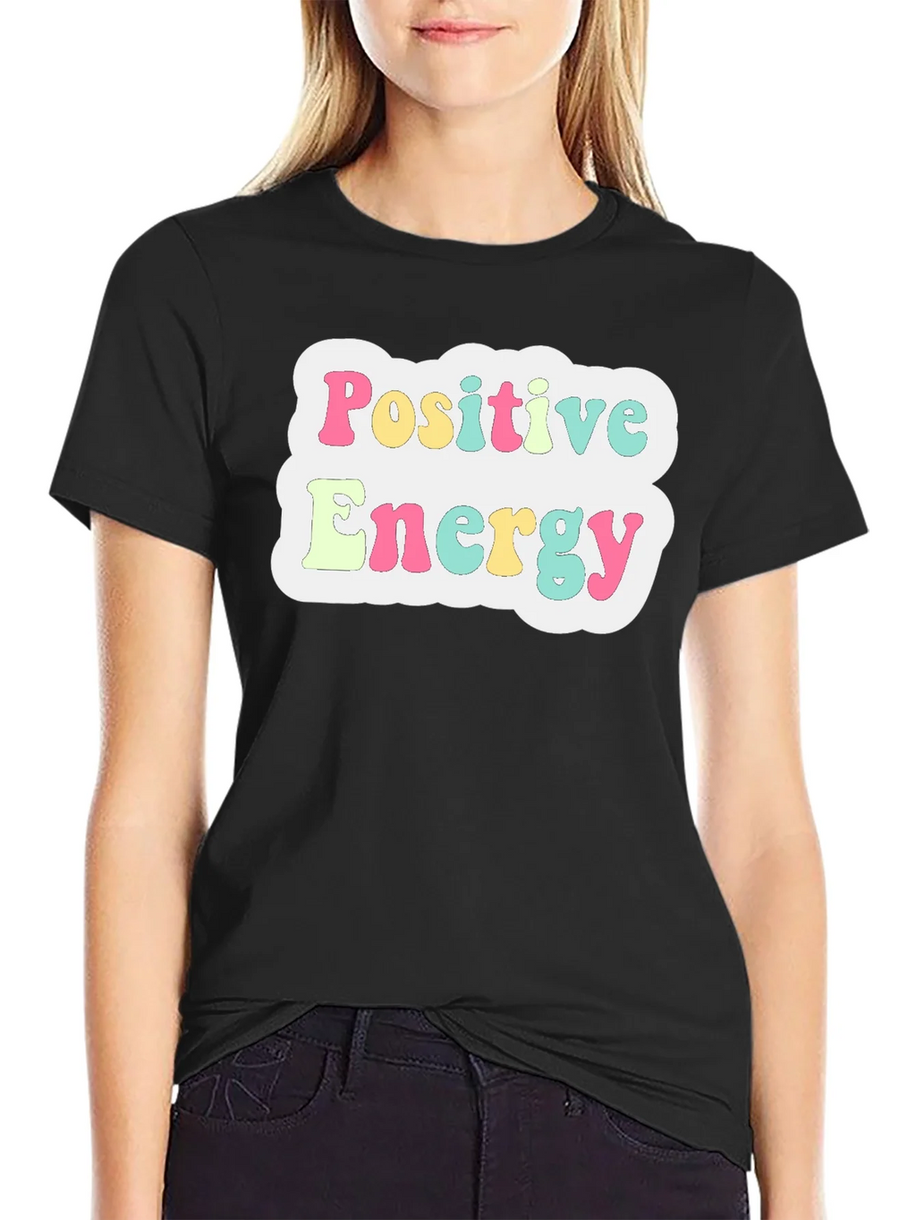 Positive Energy T-Shirt - Retro Style