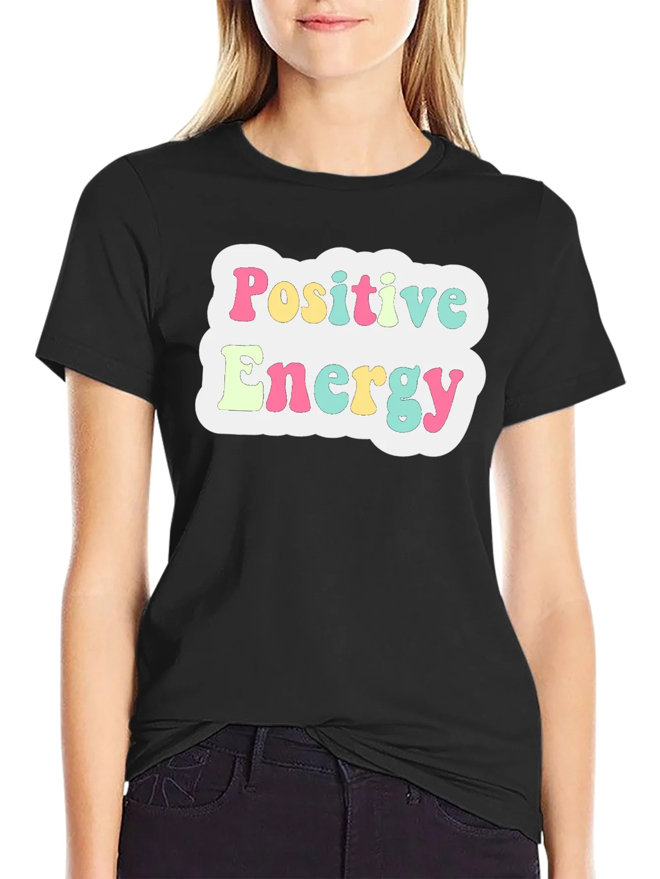 Positive Energy T-Shirt - Retro Style