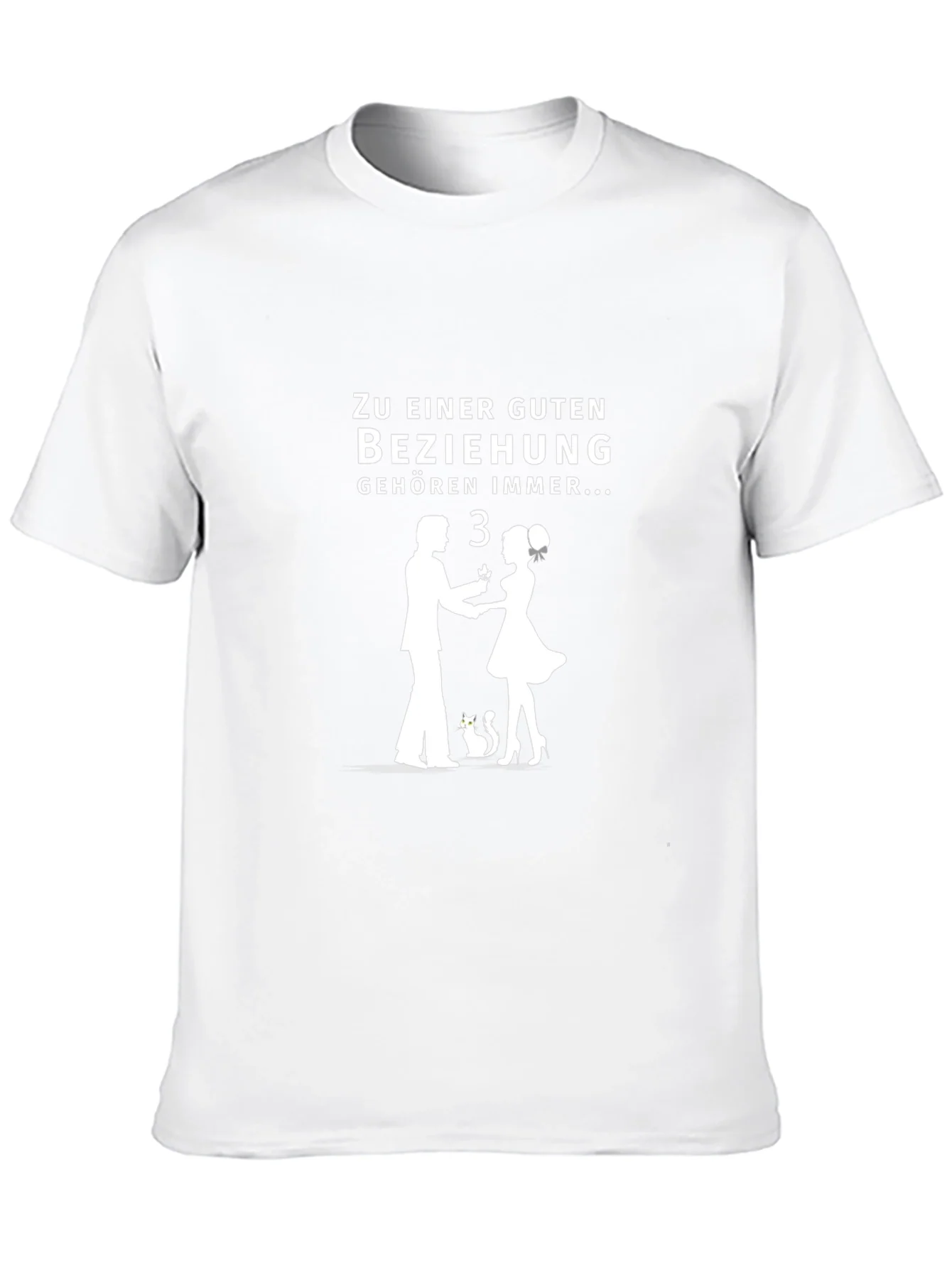 Relationship Humour T-Shirt - Cat Lover Gift