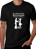 Relationship Humour T-Shirt - Cat Lover Gift