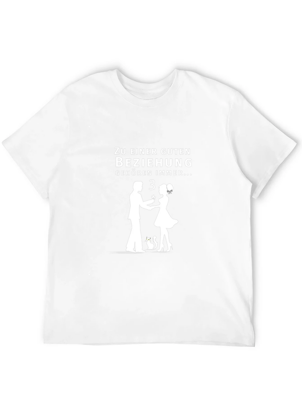 Relationship Humour T-Shirt - Cat Lover Gift