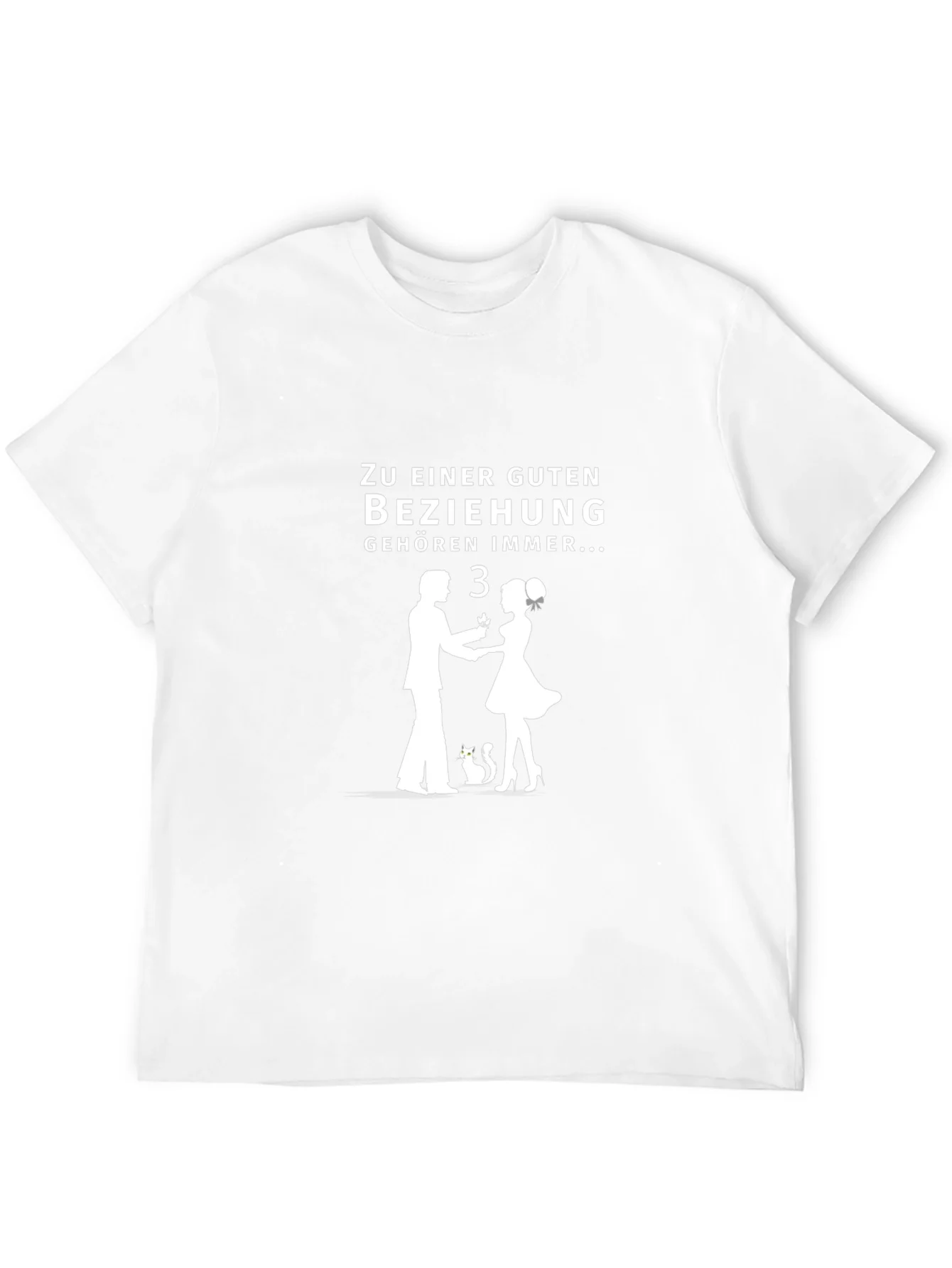Relationship Humour T-Shirt - Cat Lover Gift