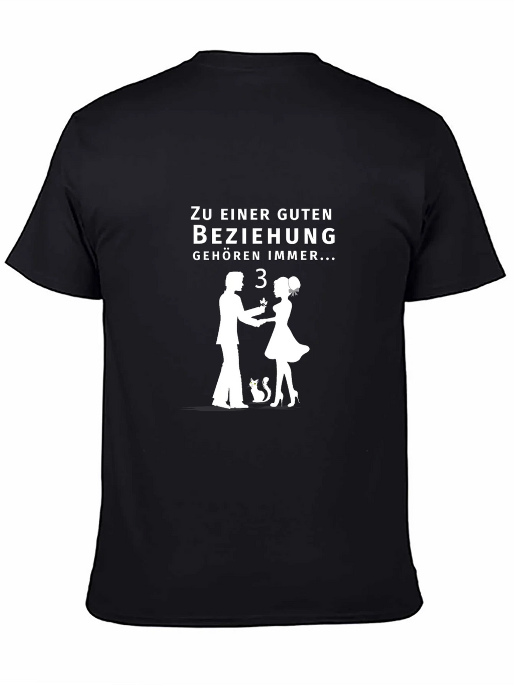 Relationship Humour T-Shirt - Cat Lover Gift