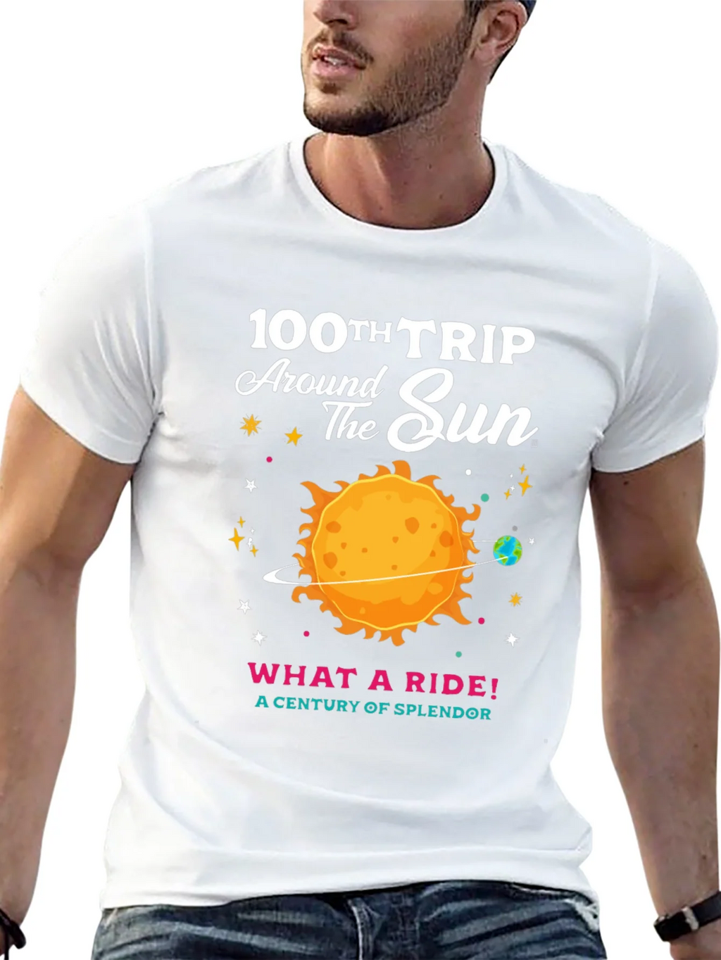 100th Trip Around the Sun T-Shirt