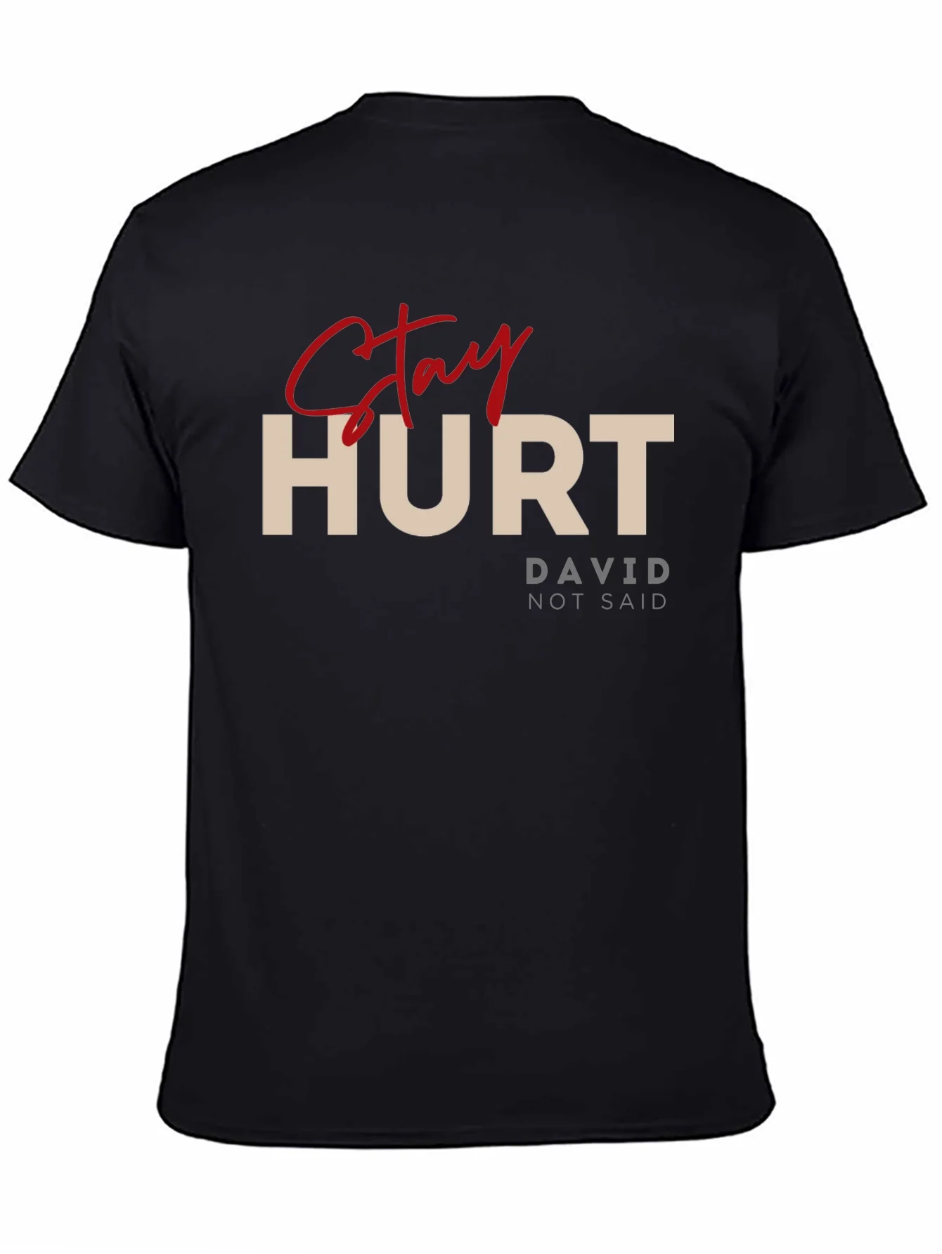 Stay Hurt T-Shirt - David Not Said