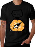 Wander More Compass Graphic Tee - Black