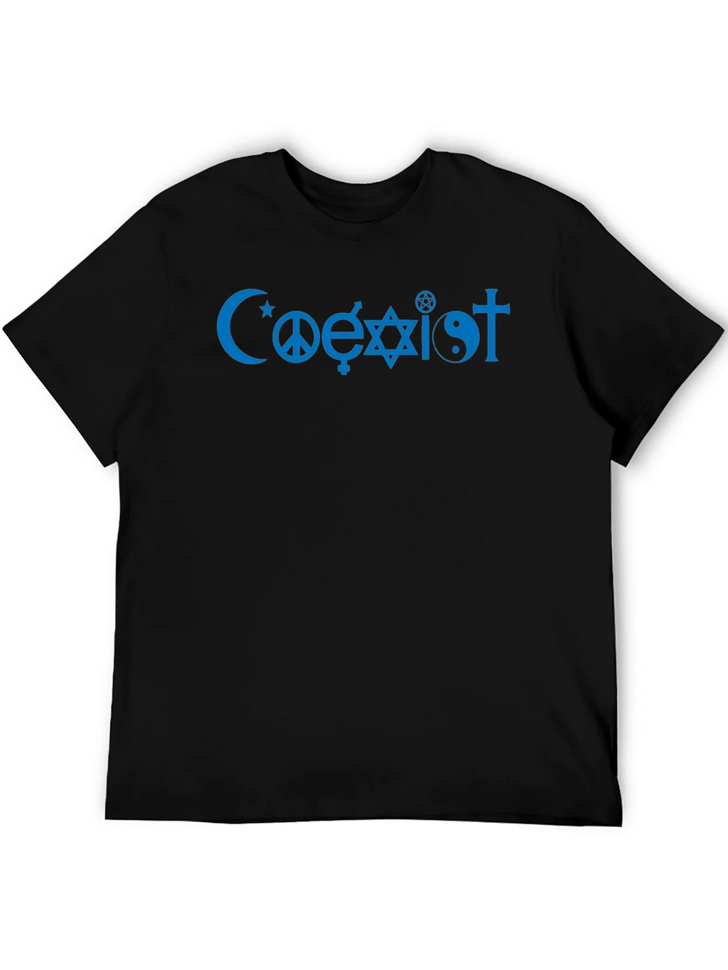 Coexist Symbol Black T-Shirt