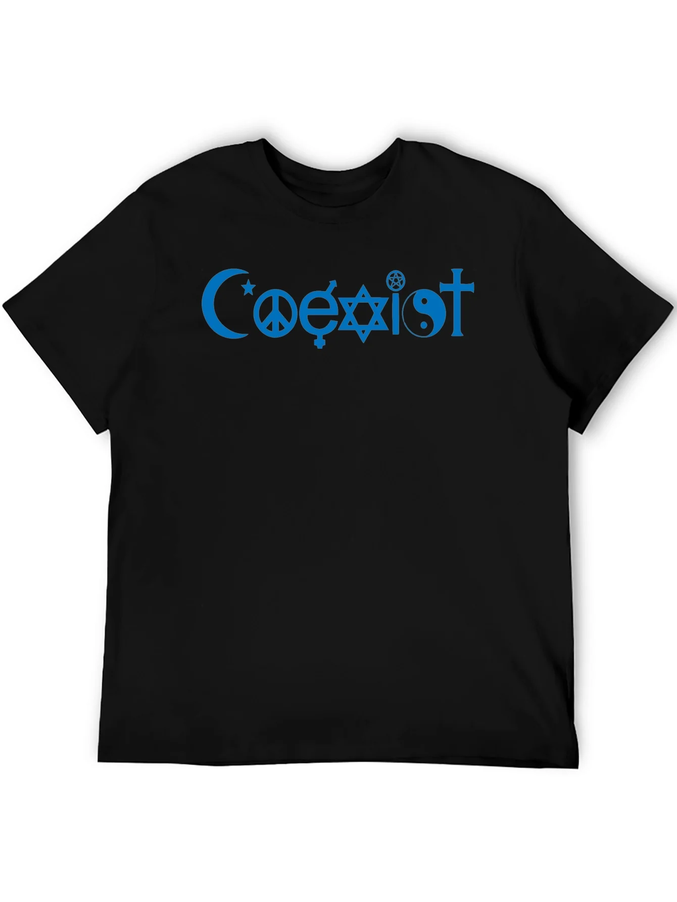 Coexist Symbol Black T-Shirt