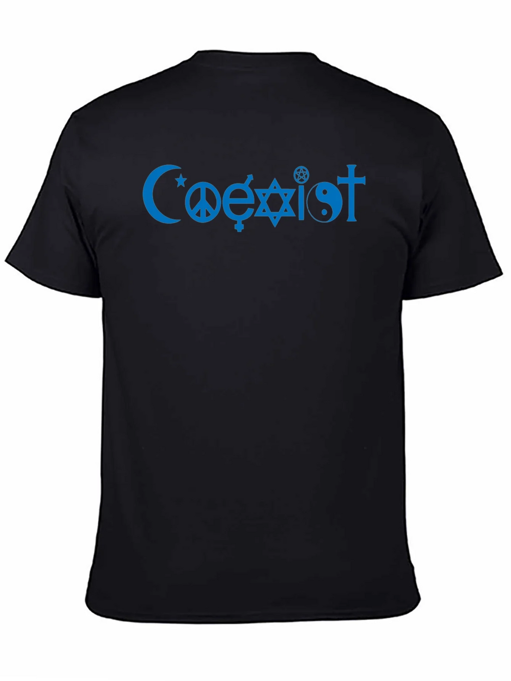 Coexist Symbol Black T-Shirt