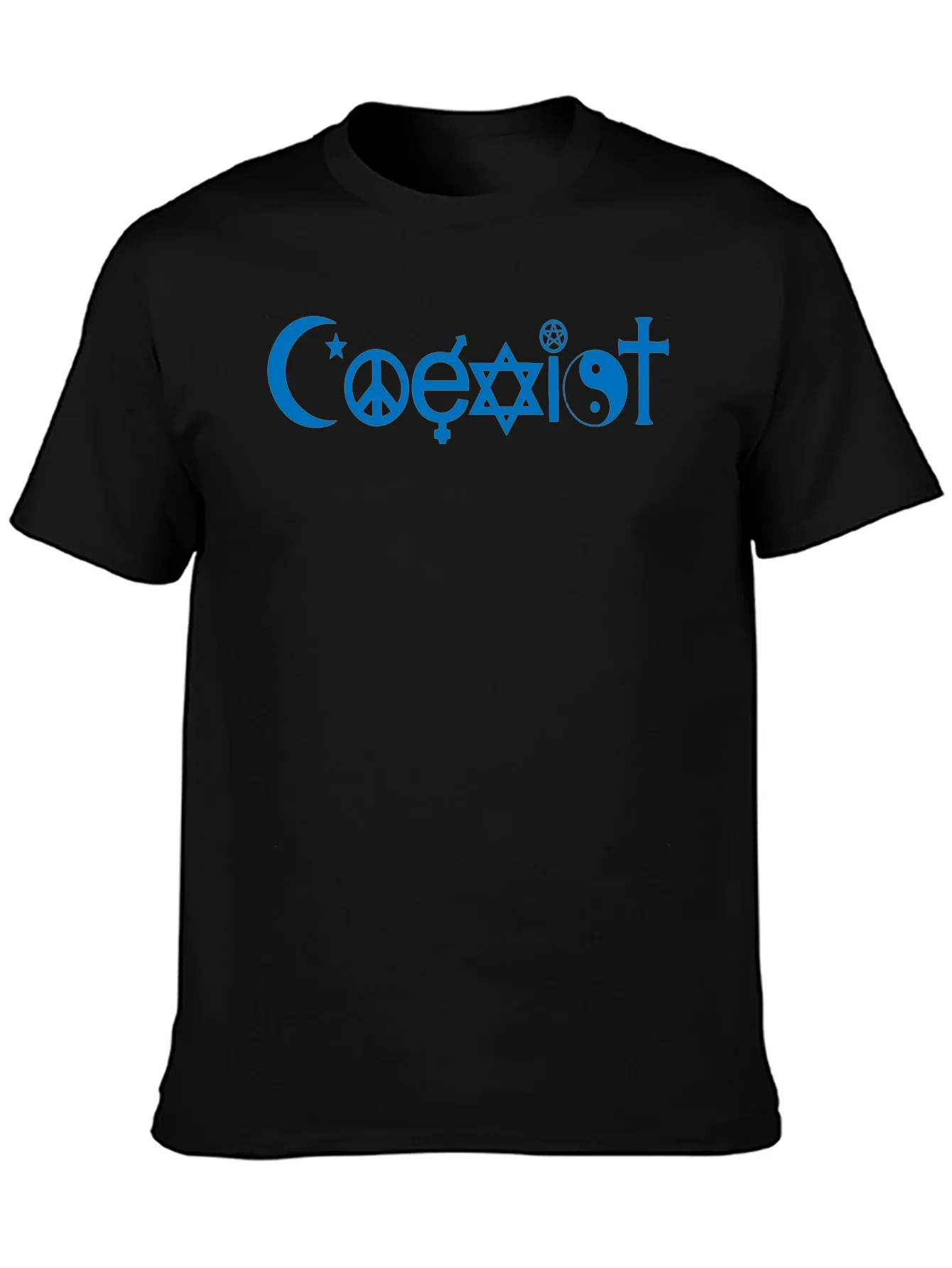 Coexist Symbol Black T-Shirt