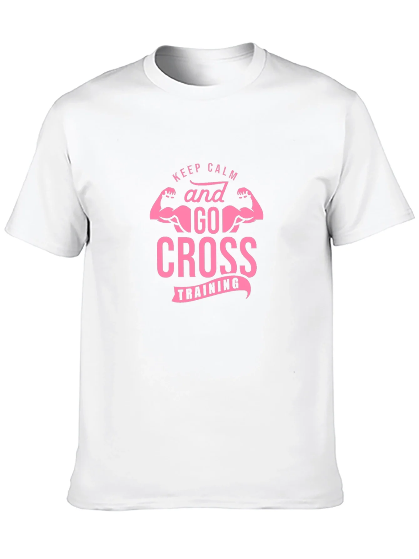 Keep Calm Cross Training Black Tee