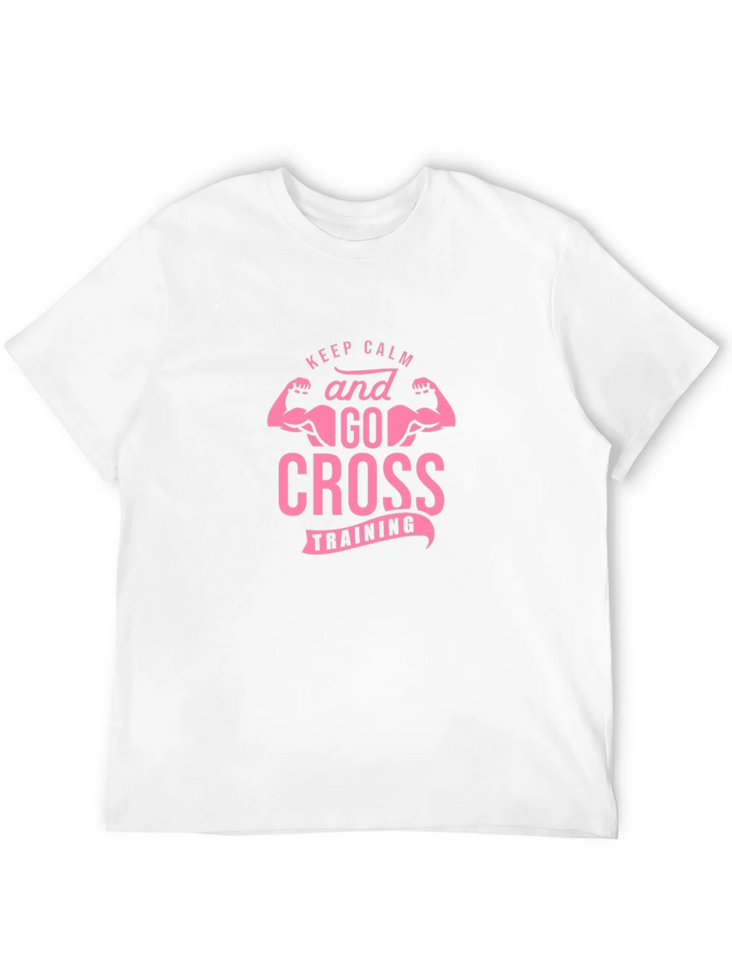 Keep Calm Cross Training Black Tee