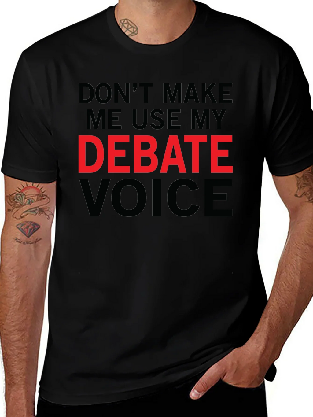 Debate Voice Graphic Tee