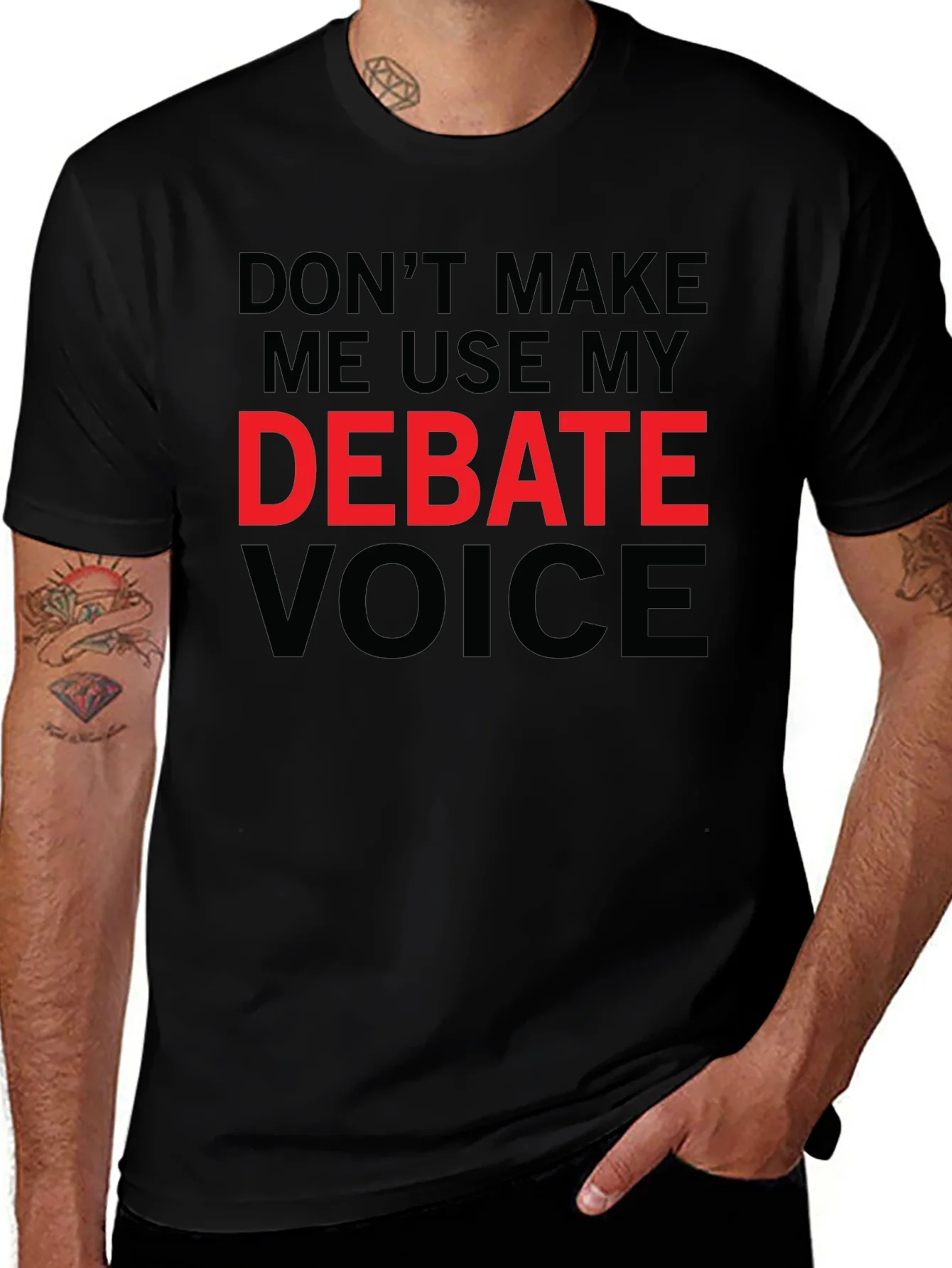 Debate Voice Graphic Tee