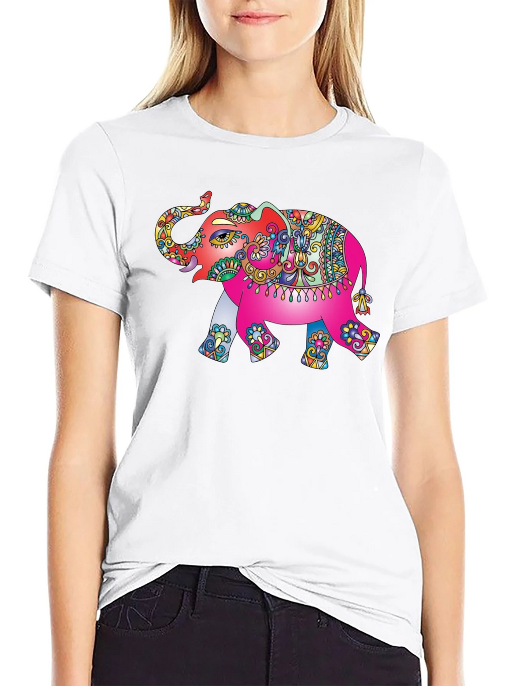 Elephant Graphic Tee - Unique Design