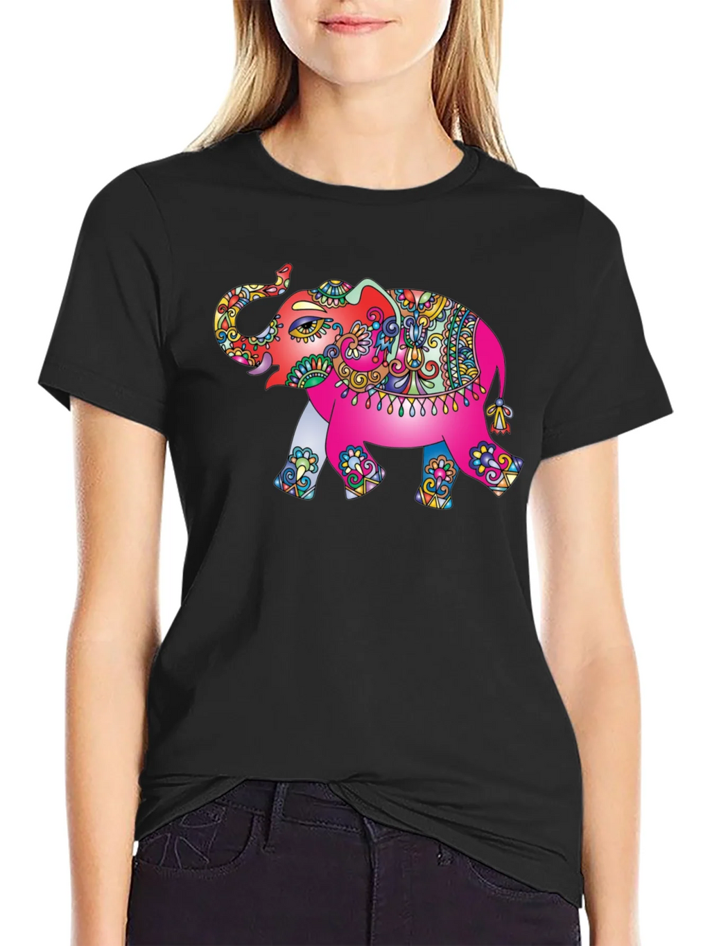 Elephant Graphic Tee - Unique Design