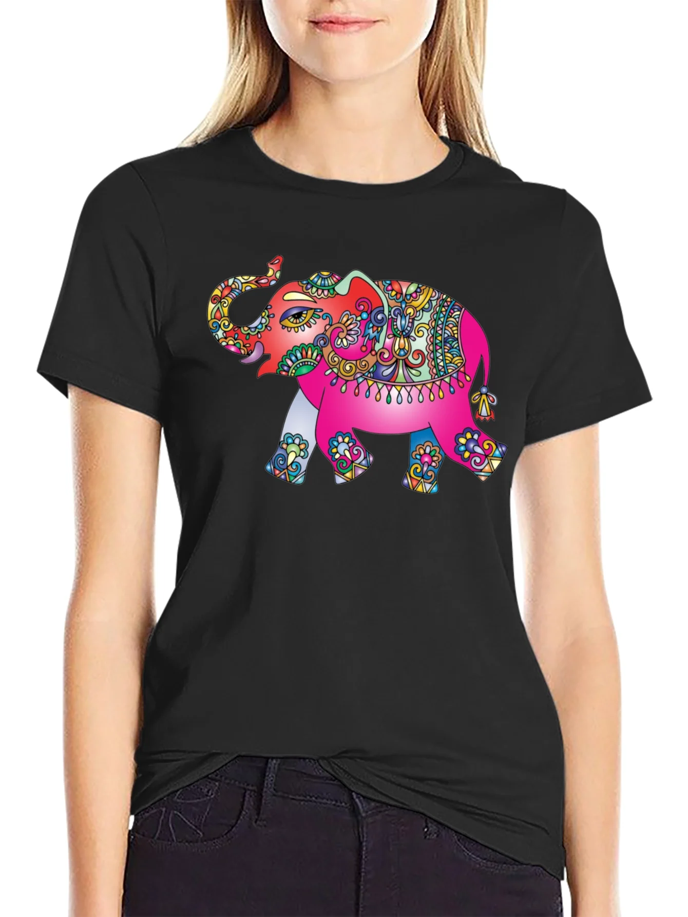 Elephant Graphic Tee - Unique Design