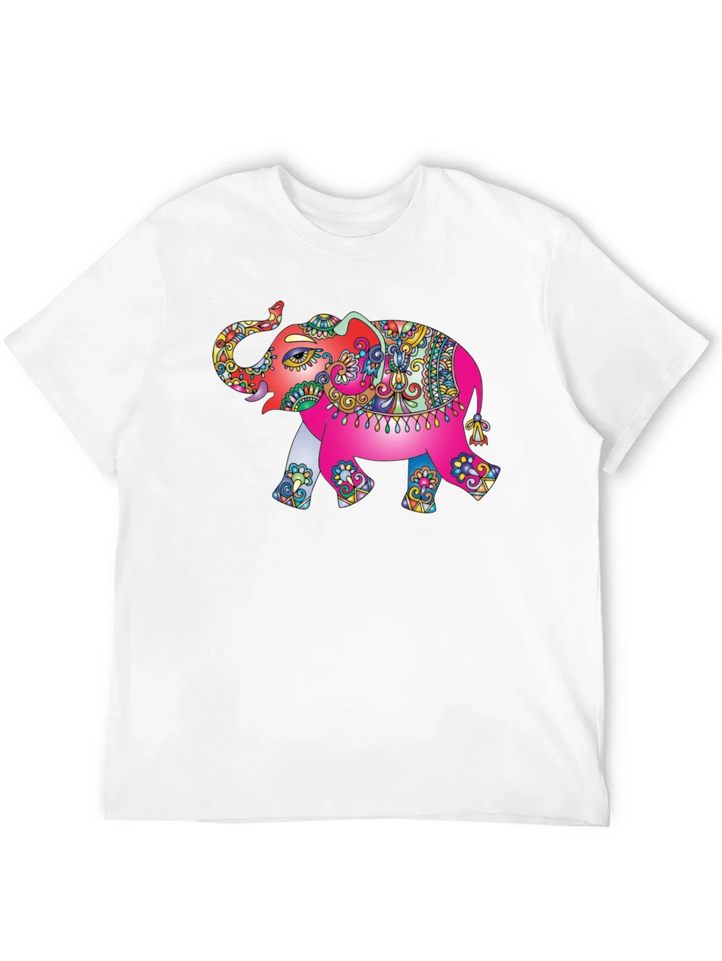 Elephant Graphic Tee - Unique Design