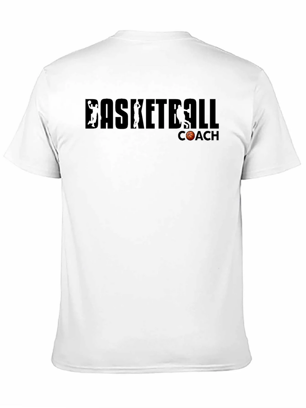 Basketball Coach T-Shirt - Black Graphic Tee