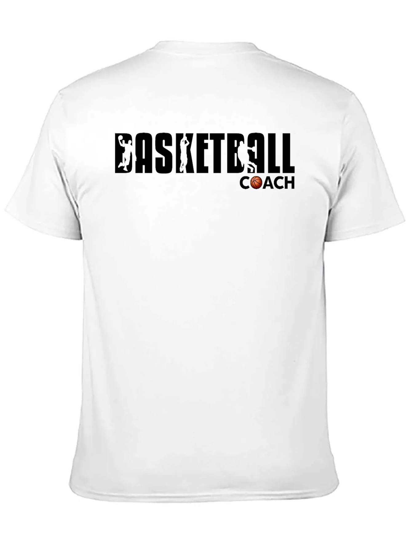 Basketball Coach T-Shirt - Black Graphic Tee