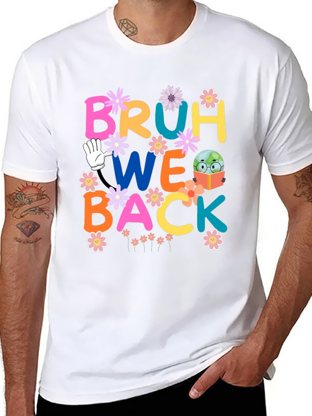 Bruh We Back T-Shirt - Back to School Shirt