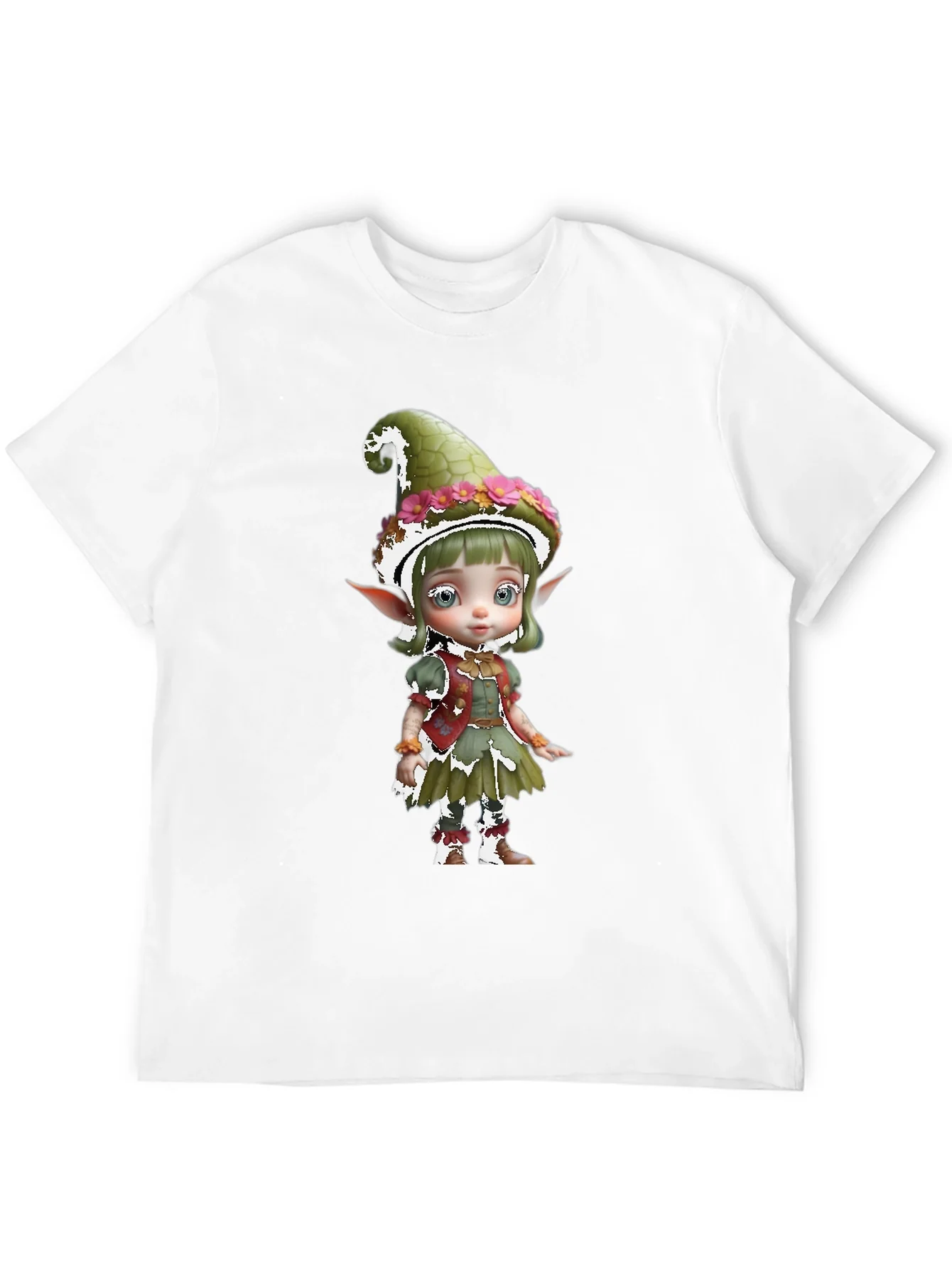 Whimsical Elf Graphic Tee