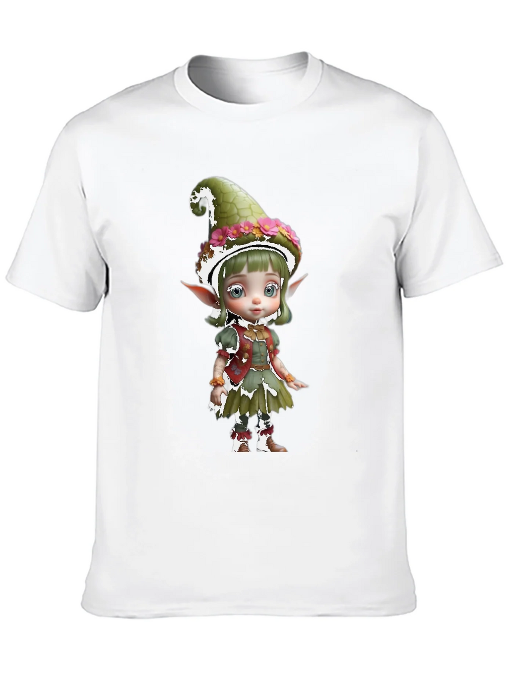 Whimsical Elf Graphic Tee