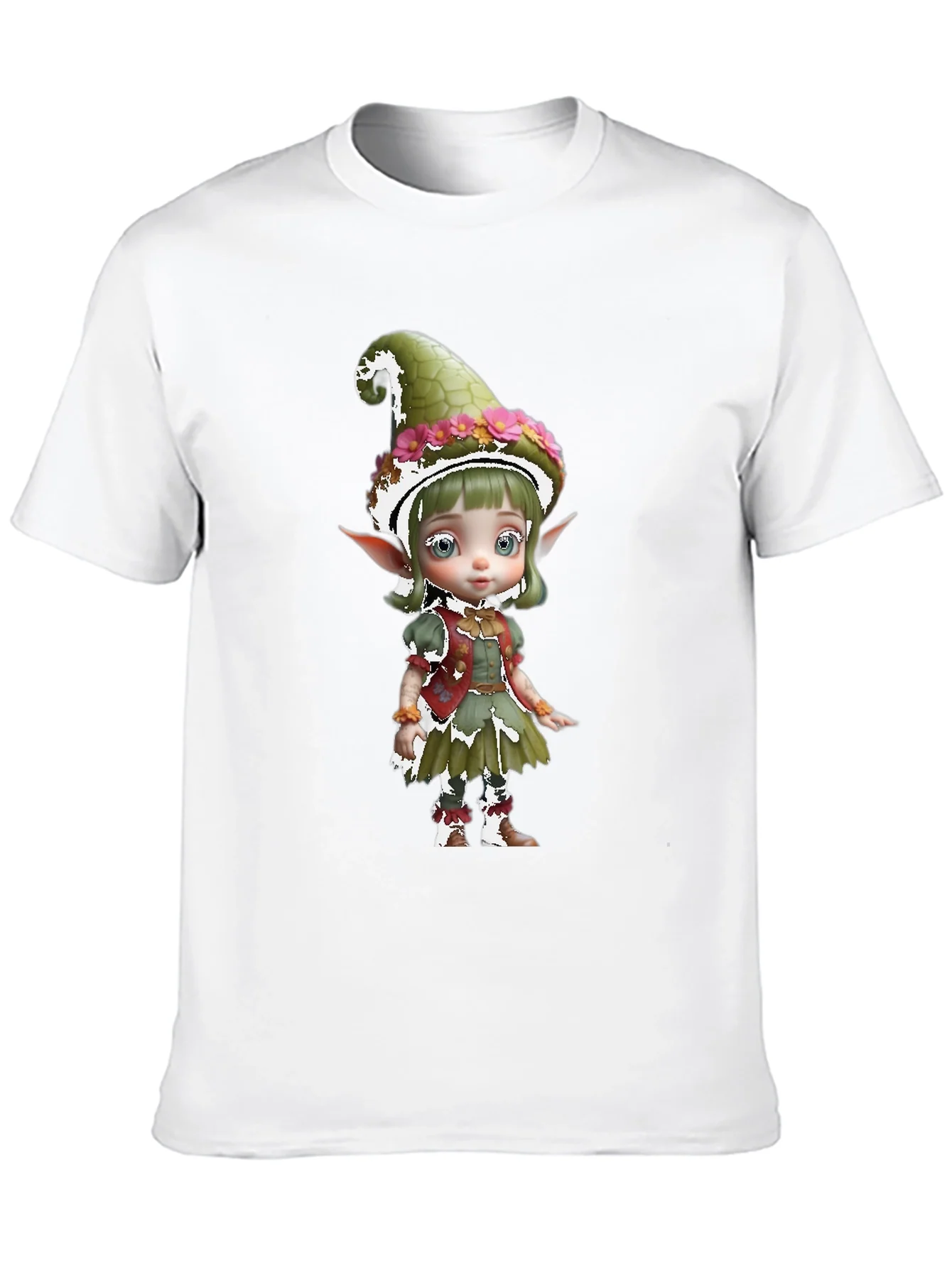 Whimsical Elf Graphic Tee