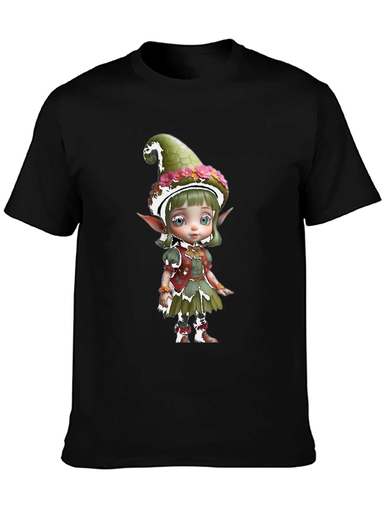 Whimsical Elf Graphic Tee