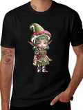 Whimsical Elf Graphic Tee