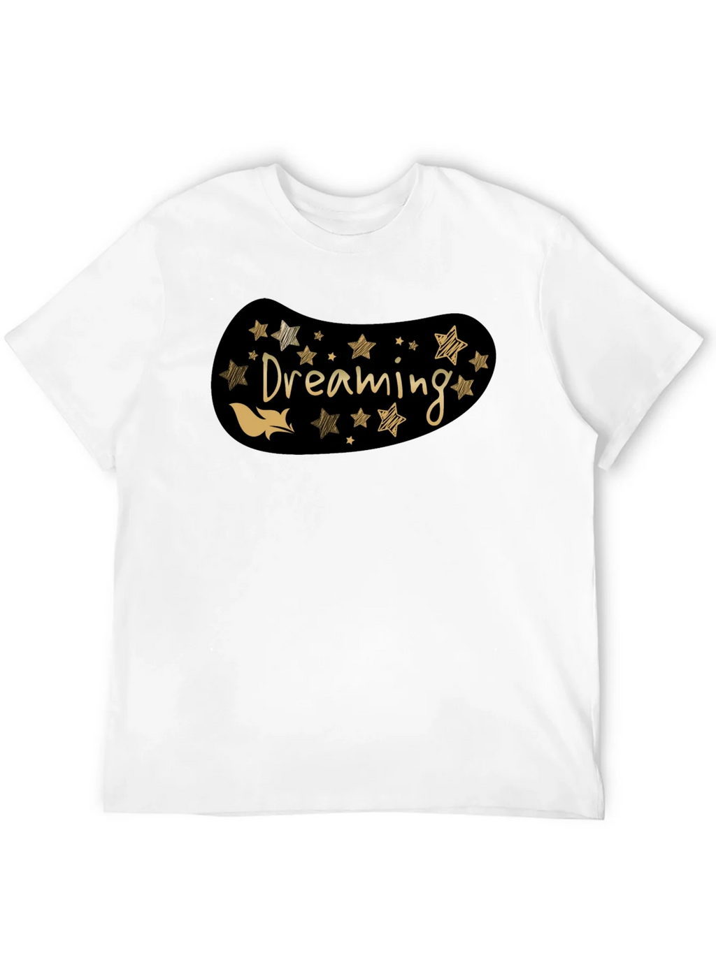 Dreaming Graphic Tee - Stylish Black T-Shirt
