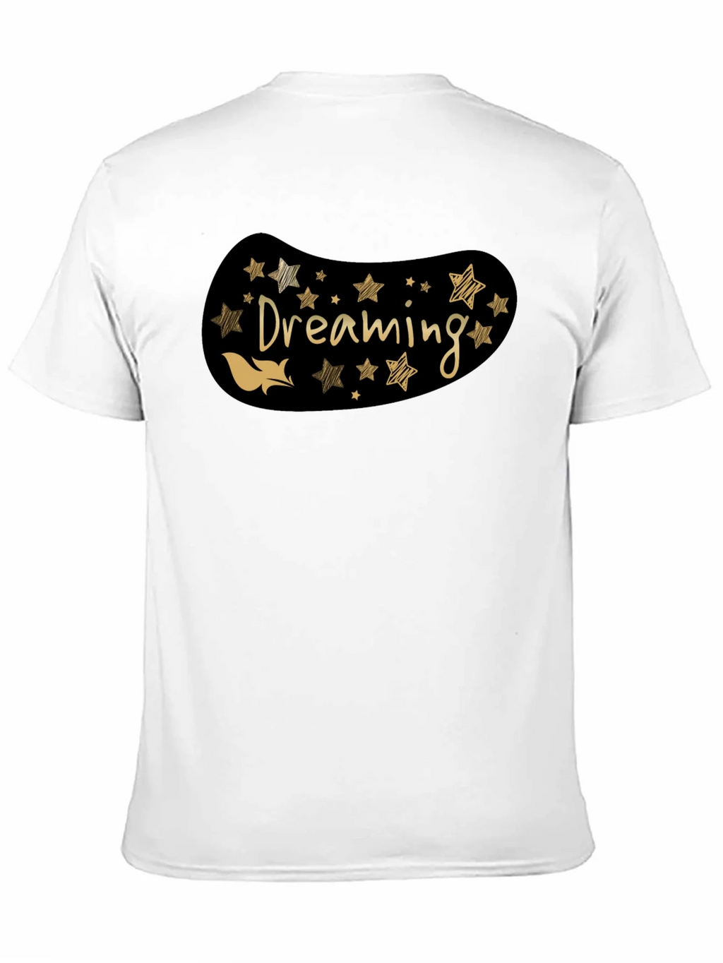 Dreaming Graphic Tee - Stylish Black T-Shirt