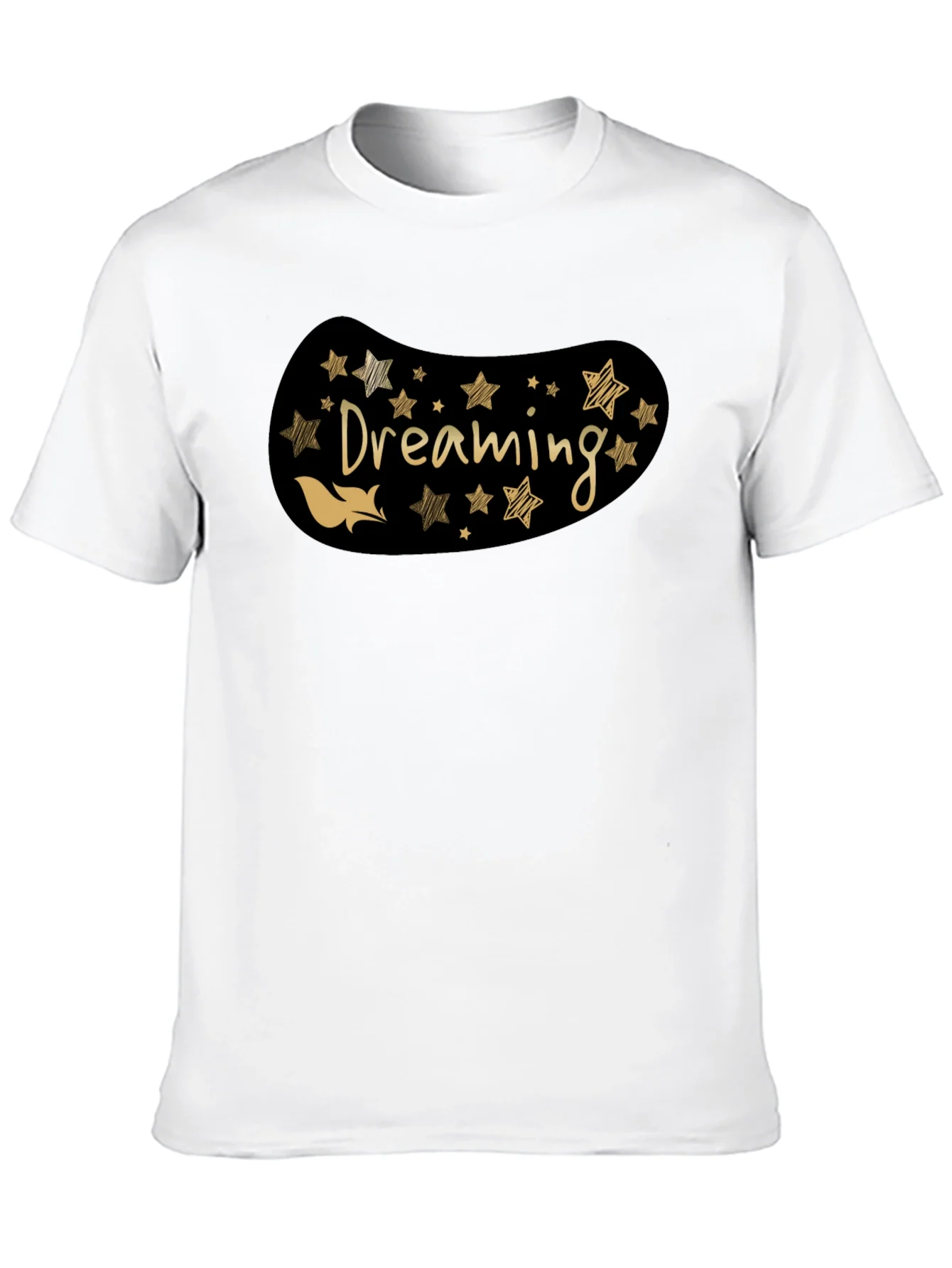 Dreaming Graphic Tee - Stylish Black T-Shirt