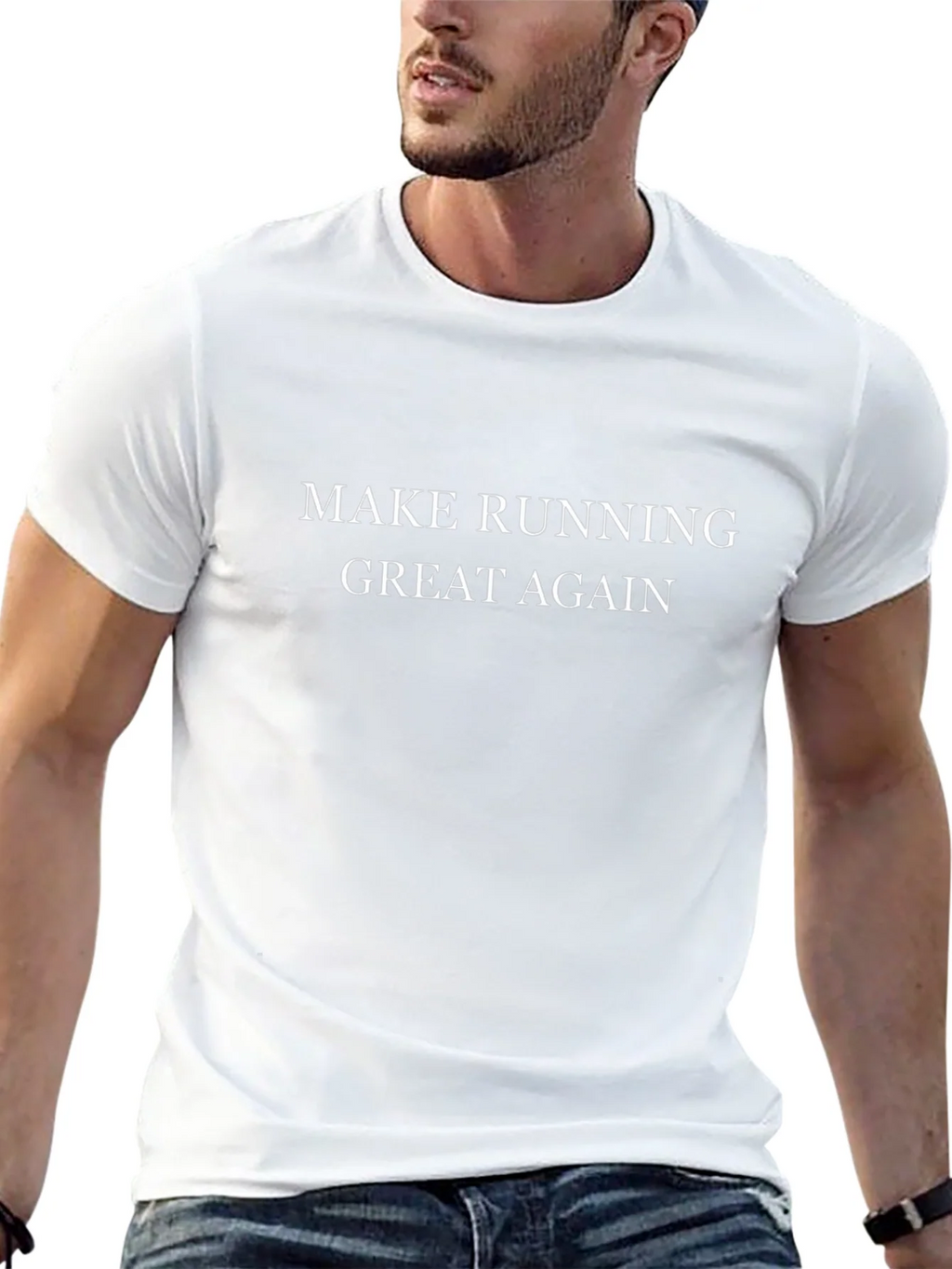 Make Running Great Again Graphic Tee