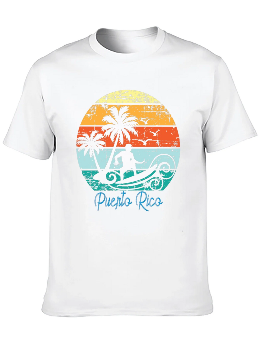Puerto Rico Surfing T-Shirt