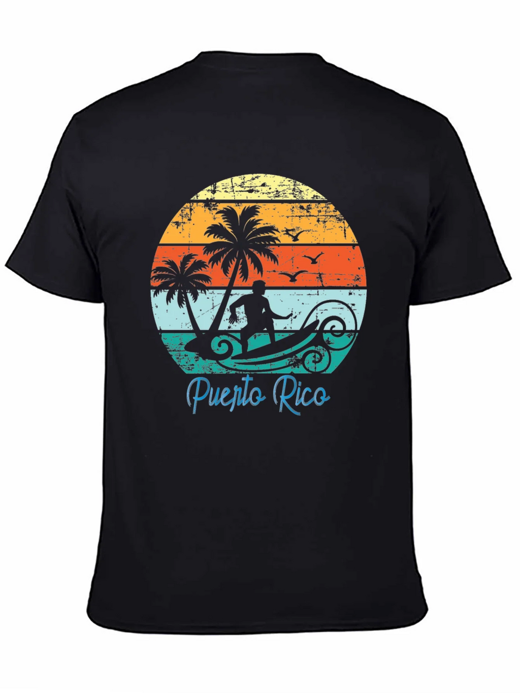 Puerto Rico Surfing T-Shirt