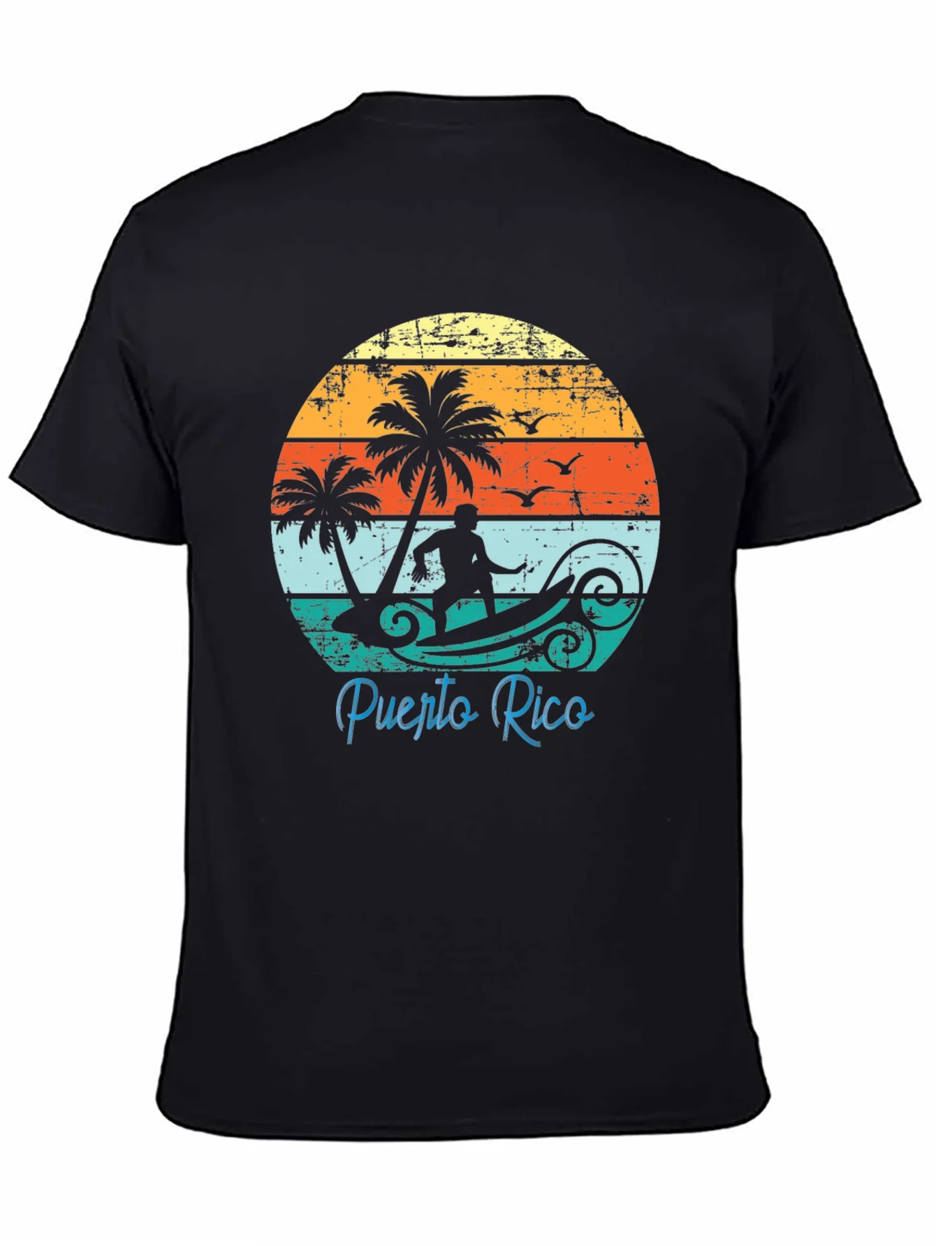 Puerto Rico Surfing T-Shirt