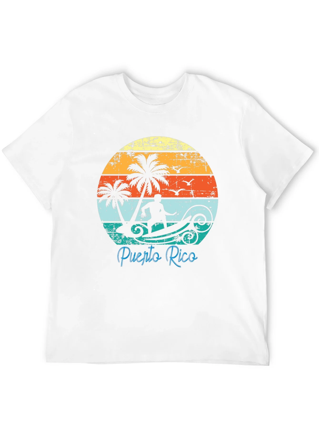 Puerto Rico Surfing T-Shirt