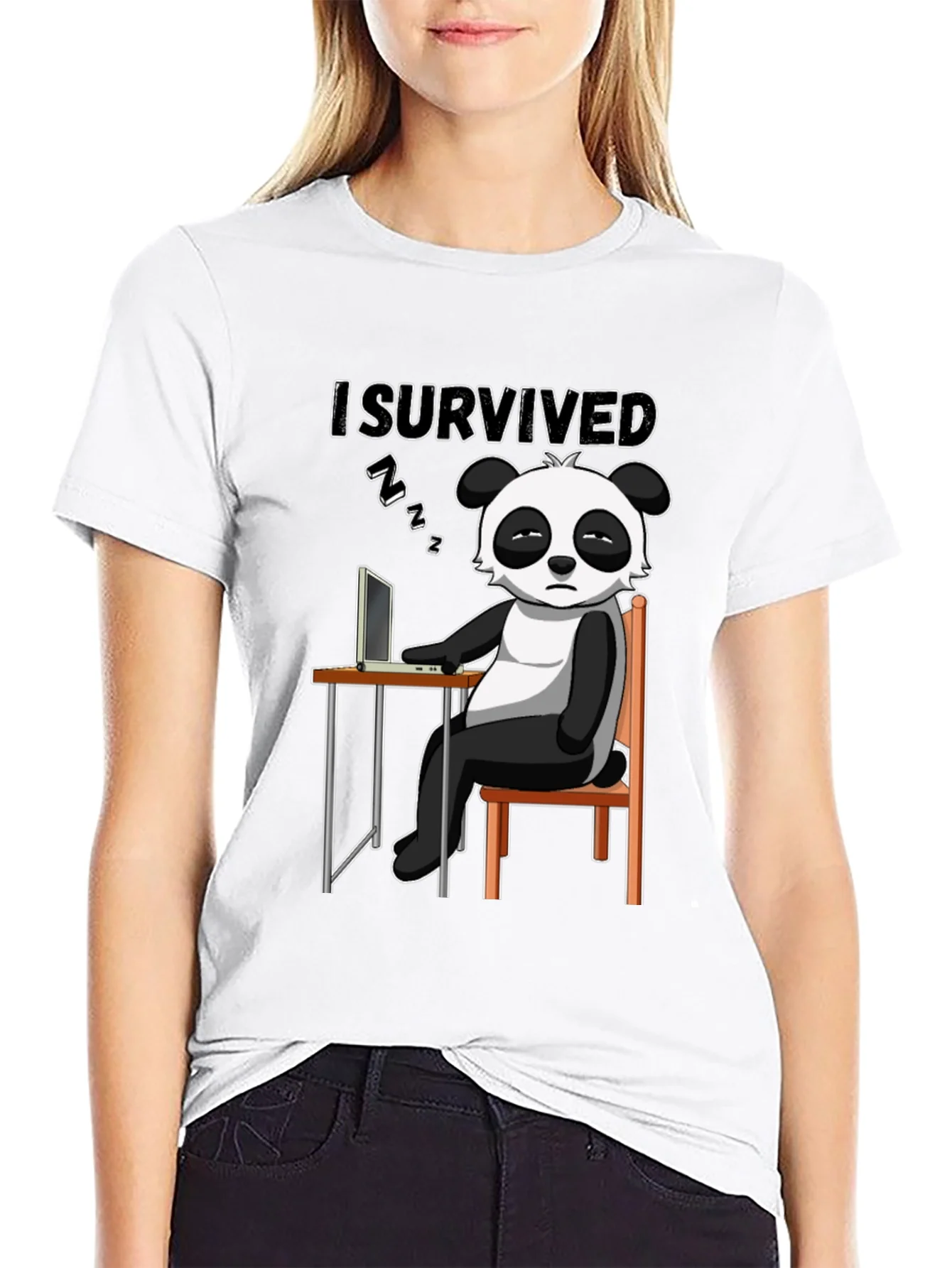 I Survived Panda T-Shirt