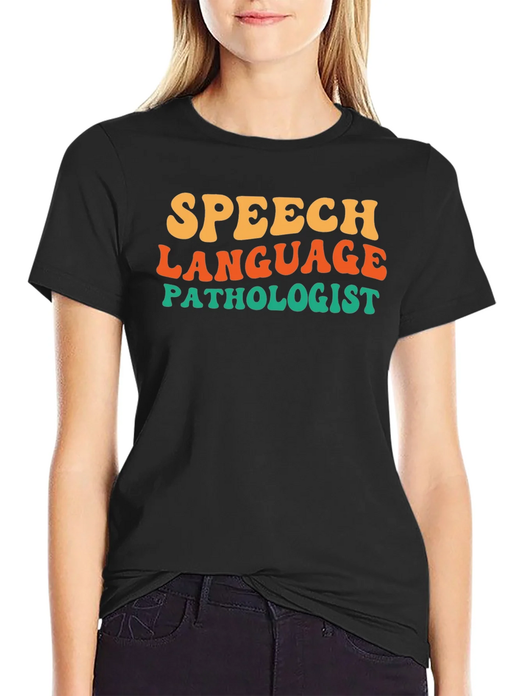 Retro Speech Language Pathologist Graphic Tee
