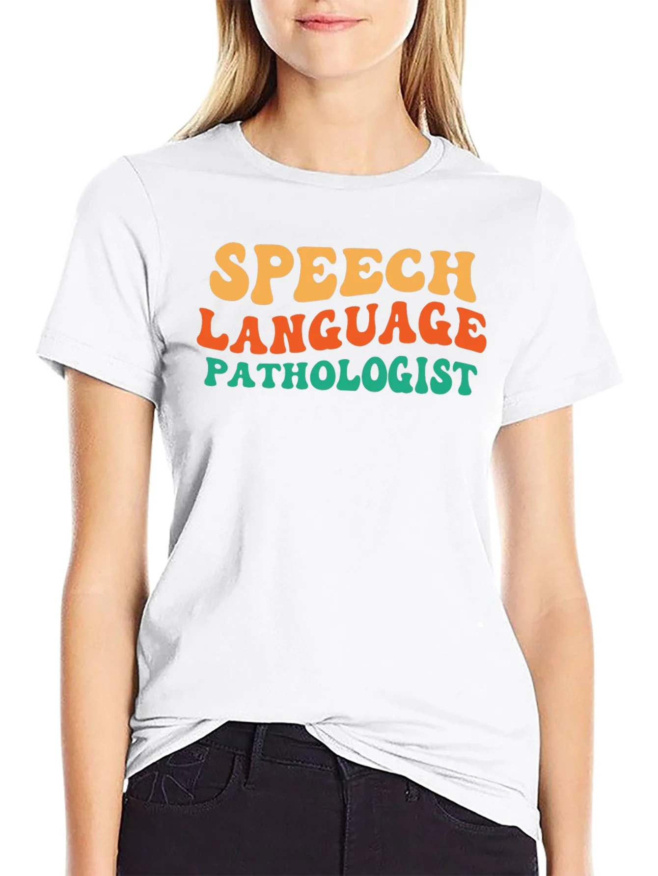 Retro Speech Language Pathologist Graphic Tee